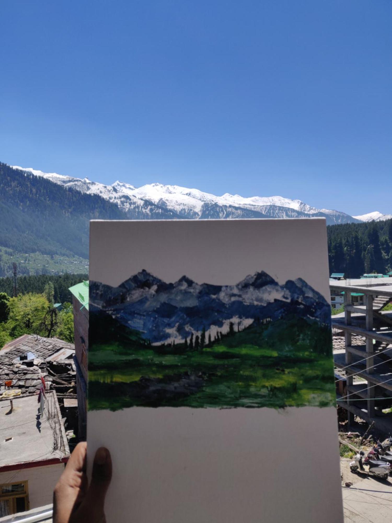 La Voglia-Old Manali Hostel ภายนอก รูปภาพ